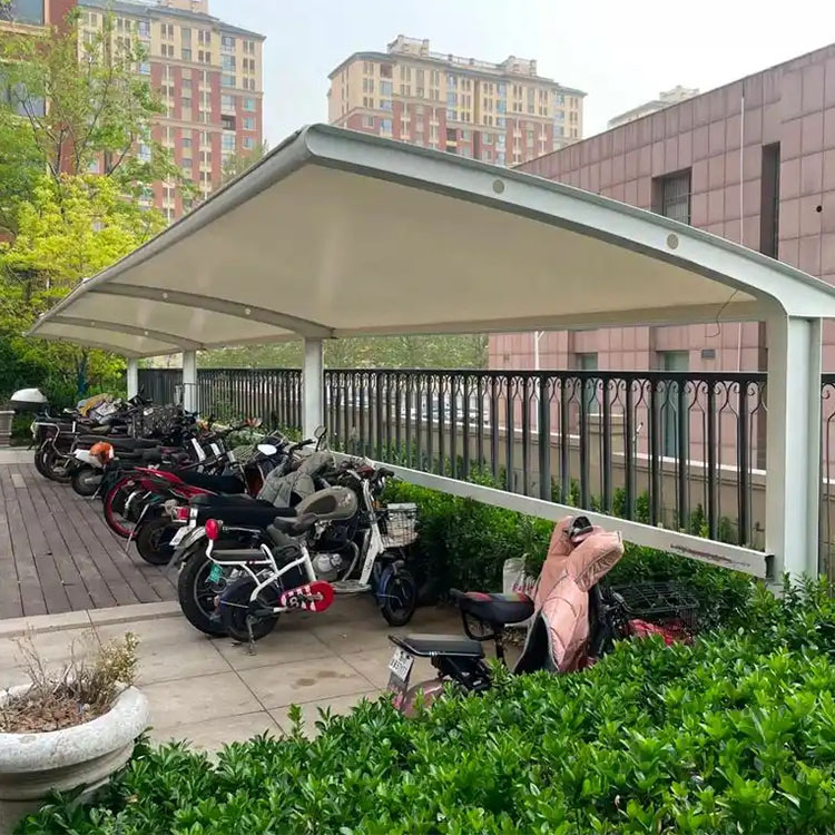 衡东县膜结构电动车棚